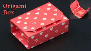 Origami schachtel falten mit deckel anleitung geschenkbox. Geschenkbox Basteln Origami Box Falten Diy Youtube