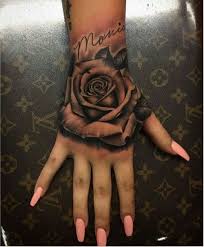 Tumblr Hand Tattoos Rose Hand Tattoo Hand Tattoos For Women