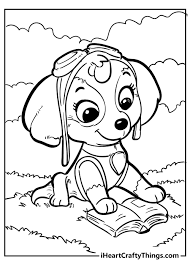 For boys and girls, kids and adults, teenagers and toddlers, preschoolers and older kids at school. Paw Patrol Coloring Pages Updated 2021
