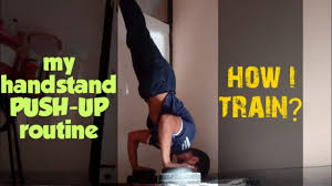 how i train my handstand push up full