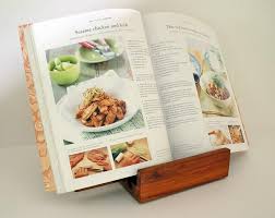 Keep Your Cookbooks At Eye Level With This Useful Kitchen Accessory Your Recipe Book Deserves Its Own Stand To Add Cook Book Stand Kitchen Ipad Serving Board