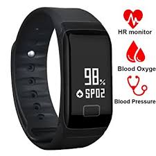 smart band blood pressure watch f1