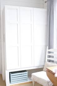 Turn A Basic Ikea Dombas Wardrobe Into Custom Built Ins Via This Mamas Dance The Dombas Wardrobe Is Large 55 Ikea Wardrobe Hack Ikea Wardrobe Dombas Wardrobe