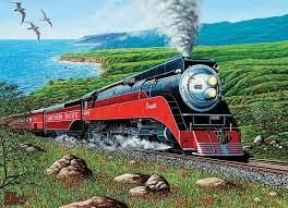4.8 out of 5 stars. Contemporary Puzzles Puzzles Jigsaw Puzzle Train Canadian Railroad Posters 1000 Pieces New Made In Usa