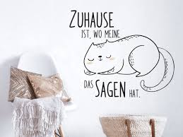 Wandtattoo Katze Tolle Katzenmotive Spruche Wandtattoos De