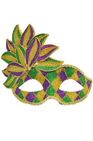 Mardi Gras Leaf Child Mask Mardi Gras Mask Mardi Gras Decorations Mardi Gras Centerpieces