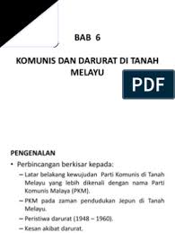 Karena krisis ekomonomi dan moneter saat itu, dan juga adanya konflik antar beragama serta kudeta yang dilakukan para partai komunis tersebut. Bab 6 Slide