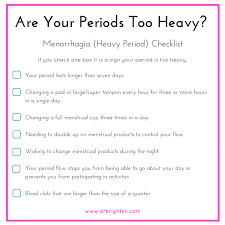 A period is heavy when the bleeding is extensive or it lasts for more than 7 days. Is Your Anemia Due To Menorrhagia Heavy Menstrual Bleeding Dr Jolene Brighten