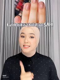 Dampak Kutek Terhadap Sahnya Sholat