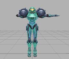 A beta version of the Phazon Suit from Metroid Prime. It was cut because  the Art Lead Todd Keller didn't feel that the suit was evil enough. : r Metroid
