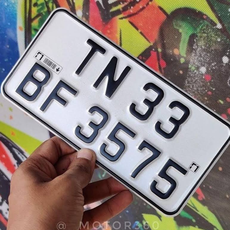 F1 Number Plate product image