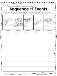 Sequencing Packet 2 Sequence Of Events Worksheets Sequence Of Events Worksheet Template