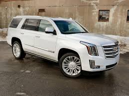 Base, luxury, premium luxury and platinum.the base trim comes with a dizzying array of equipment. 2018 Cadillac Escalade Review Autoguide Com