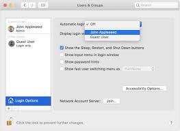 For a complete name change, you will need to start with. Set Your Mac To Automatically Log In During Startup Apple Support