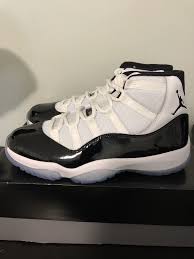 Black And White 11 New 2018 Air Jordan 11 Concord Size 10 Black White Fashion Clothing Shoes Accessories Mensshoes Athle Air Jordans Air Jordan 11 Concord Jordan 11 Concord