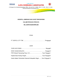 Top pdf surat gugatan : Jawaban Dan Gugat Rekonvensi By H Lava Sembada S H M H Issuu