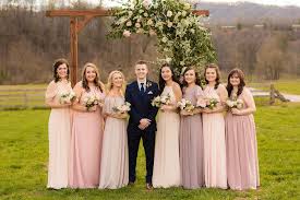 I Came Across Revelry And Fell In Love With The Dresses I Ordered A Few Of The Swatch Pages And De Bridesmaid Dresses Separates Bridesmaid Bridesmaid Dresses