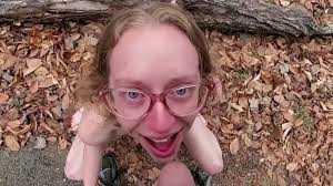 Ugly nerd used as outdoor urinal - ThisVid.com