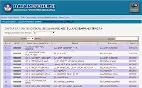 Cara Melihat Npsn Sekolah Secara Online Terbaru 2019 Sdit Madani Tulang Bawang Barat