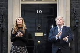 Carrie symonds (c), girlfriend of boris johnson, watches as he gives a speech outside no 10 in july. Carrie Symonds Downing Street Makeover Her Interior May Be Superior But My Cheap Furnishings Are Cheerier Heraldscotland