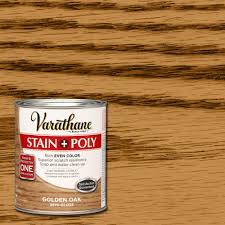 Varathane 1 Qt Golden Oak Stain And Polyurethane 266160