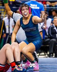 Weddington's Brianna DeLeon was named the Most Outstanding Wrestler, and  Garner's Addison Gore picked up a statement win in the 114-pound weight  class to highlight tonight's girls tournament in Greensboro. Full results