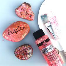 Save more with subscribe & save. How To Make Glitter Word Art Painted Rocks 100 Directions