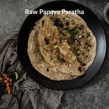 Raw Papaya Paratha Taste Of India Video Recipe Video Papaya Recipes Recipes Paratha Recipes