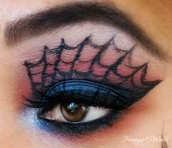 amazing spiderman inspired makeup look