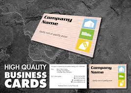 2) make a second word document for the back side and when. Full Colour Double Sided Business Cards For Builders Incdesign Bcard 00084 Ebay