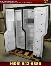 They offer powerful compressors silent absorption technology gas 12v dc 220v ac. Rv Appliances Used Rv Motorhome Dometic Refrigerator 2 Way Side By Side Fridge Stainless Model Nda1402 S N 802 00088 Rv Refrigerators Rv Salvage Parts And Accessories And Service East Bernstadt Ky