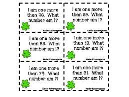Patrickīs day with your students. What Number Am I 100 S Chart Riddles For St Patrick S Day Tpt