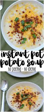 Easy Instant Pot Potato Soup Recipe Pot Recipes Easy Instant Pot Soup Recipes Instant Pot Potato Soup Recipe