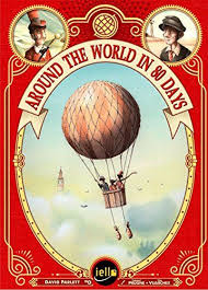 Iello Around The World In 80 Days Board Game Iello In 2020 Around The World In 80 Days Around The Worlds Travel Around The World
