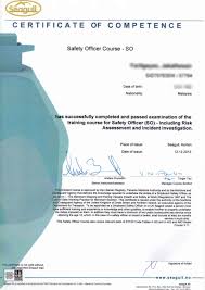 Mail out my cv to companies. Certificate