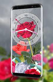 Download free widescreen desktop backgrounds in high quality resolution 1080p. Rose Analog Clock 3d Rain Drop Live Wallpaper Hd For Android Apk Download