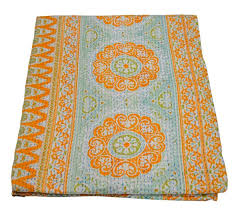 Find details of companies supplying blanket throw, manufacturing & wholesaling printed throw blanket in india. Amazon Com Indian Cotton Kantha Quilt Double Bedspreads Throw Blanket Bohemian Bedspread Bohemian Bedding Handmade Kantha Quilt Single Size Kantha Quilt 100 Pure Cotton Bed Cover Handmade