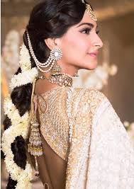 Sonam And Aanad S Grand Wedding Indian Bridal Hairstyles Indian Wedding Hairstyles Indian Hairstyles