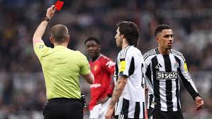 Newcastle: Ramsey second yellow against Man Utd was wrong - panel