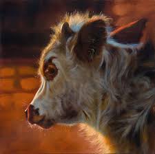 Sunset Calf By Teresa Elliott Oil 12 X 12 Animal Paintings Animal Art Cow Art