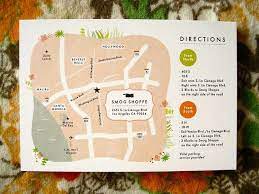 Joo Jacob Wedding Invitation Map Invitation Map Wedding Invitation Wedding Map
