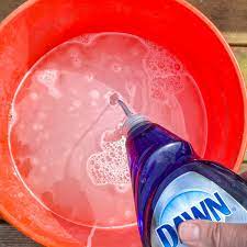 Pour over area, leave for 10 to 15 minutes then brush with a stiff broom. Homemade Deck Cleaner Safe For Plants Pets The Handyman S Daughter