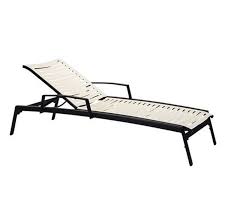 These strap chaise lounges are crafted from 100% virgin vinyl strap, meaning the material has never been used on another product ensuring its longevity and strength. Tropitone Elance Ez Span Vinyl Strap Chaise Lounge Easy Strap Replacement Pool Furniture Supply