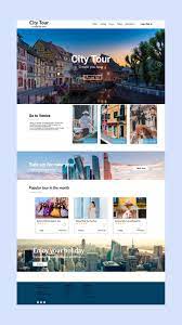 Mockup Web Site Sehir