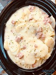 March 15, 2016 by the farmwife crafts 7 comments. Crock Pot Scalloped Potatoes With Ham