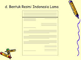 Pola bentuk resmi gaya baru. Contoh Surat Dinas Indonesia Lama Contoh Surat
