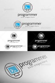 Programmer Logo Coding Logo Programmer Graphic Design Logo