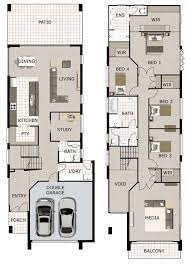 Narrow Lot House Plans