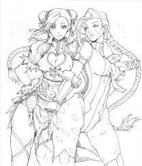 Street fighter and super mario characters. Chun Li And Cammy White Street Fighter And 1 More Drawn By Kenshjn Park Danbooru
