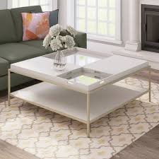 Clontarf Extendable Coffee Table In 2020 Contemporary Coffee Table Coffee Table Square Coffee Table